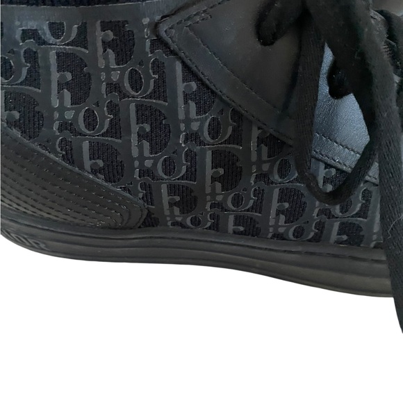 Dior Monogram Black Sneakers - Picture 8 of 12